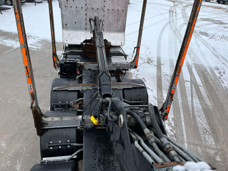 木材运输车, 起重车 用于运输 木材 Scania R 520 8x4*4 RETARDER：图14