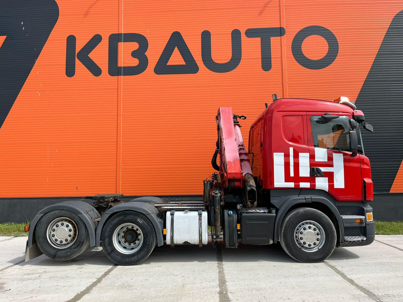 Scania R 560 6x2 HMF2220 K4 / RETARDER - 栏板式/ 平板卡车, 起重车:图5 Scania R 560 6x2 HMF2220 K4 / RETARDER - 栏板式/ 平板卡车, 起重车:图5