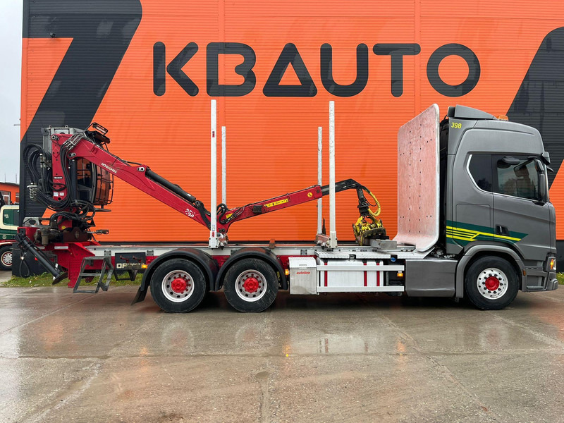 Scania R 650 6x4 RETARDER - 木材运输车, 起重车:图5 Scania R 650 6x4 RETARDER - 木材运输车, 起重车:图5