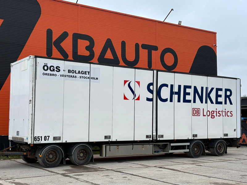 Vak V-4-40 SAF AXLES / EXTENDABLE DRAWBAR - 封闭厢式拖车:图1 Vak V-4-40 SAF AXLES / EXTENDABLE DRAWBAR - 封闭厢式拖车:图1
