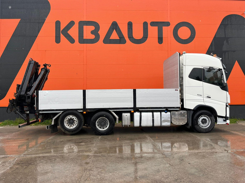 Volvo FH 16 600 6x2*4 HIAB 166E-5 HIPRO / PLATFORM L=6309 mm - 栏板式/ 平板卡车, 起重车:图5 Volvo FH 16 600 6x2*4 HIAB 166E-5 HIPRO / PLATFORM L=6309 mm - 栏板式/ 平板卡车, 起重车:图5