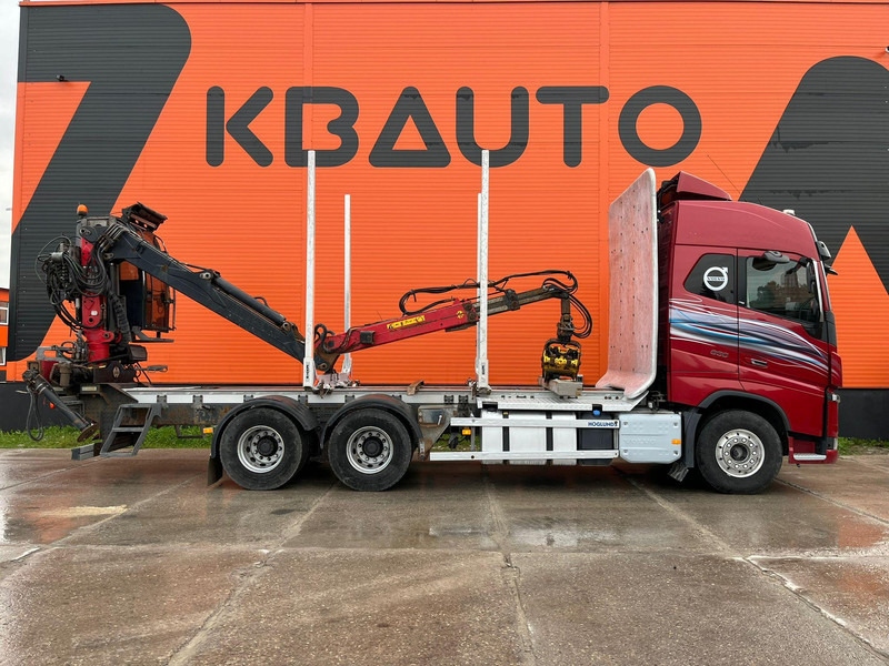 Volvo FH 16 650 6x4 Jonsered J1088ST. 96 - 木材运输车, 起重车:图4 Volvo FH 16 650 6x4 Jonsered J1088ST. 96 - 木材运输车, 起重车:图4