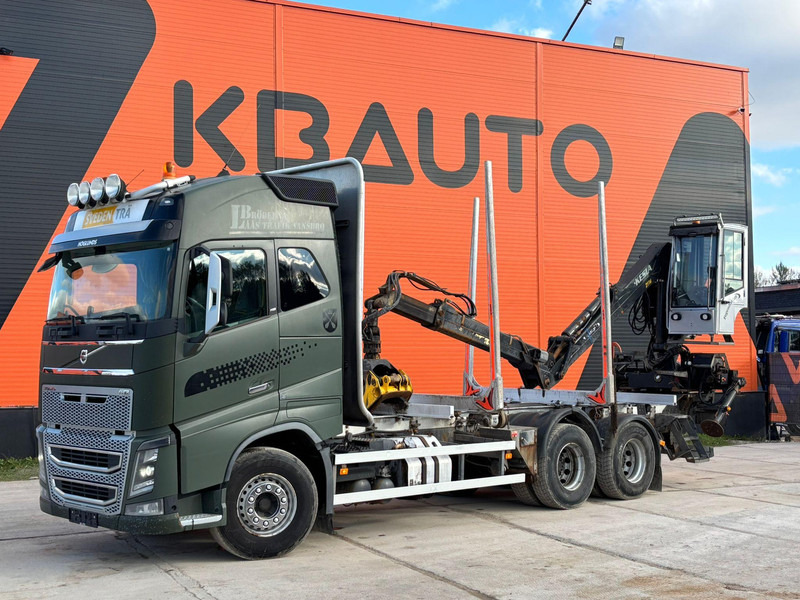 Volvo FH 16 650 6x4 Kesla 2110 / CHASSIS L=7223 mm - 木材运输车, 起重车:图1 Volvo FH 16 650 6x4 Kesla 2110 / CHASSIS L=7223 mm - 木材运输车, 起重车:图1