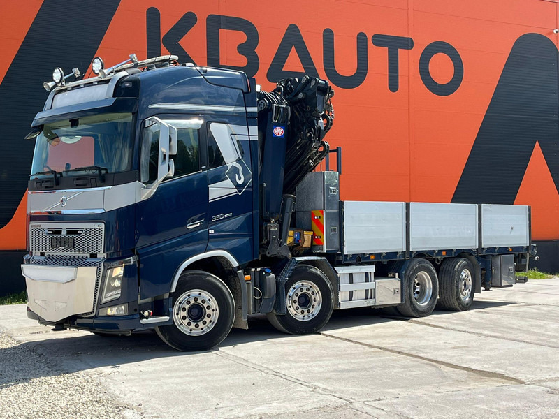 Volvo FH 16 650 8x2*6 HMF 6020K-RC + JIB / PLATFORM L=6344 mm - 栏板式/ 平板卡车, 起重车:图2 Volvo FH 16 650 8x2*6 HMF 6020K-RC + JIB / PLATFORM L=6344 mm - 栏板式/ 平板卡车, 起重车:图2