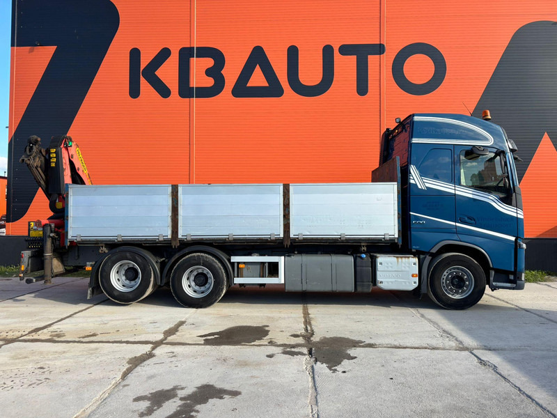 Volvo FH 500 6x2 PALFINGER PK 23001 EH / PLATFORM L=6192 mm - 栏板式/ 平板卡车, 起重车:图5 Volvo FH 500 6x2 PALFINGER PK 23001 EH / PLATFORM L=6192 mm - 栏板式/ 平板卡车, 起重车:图5