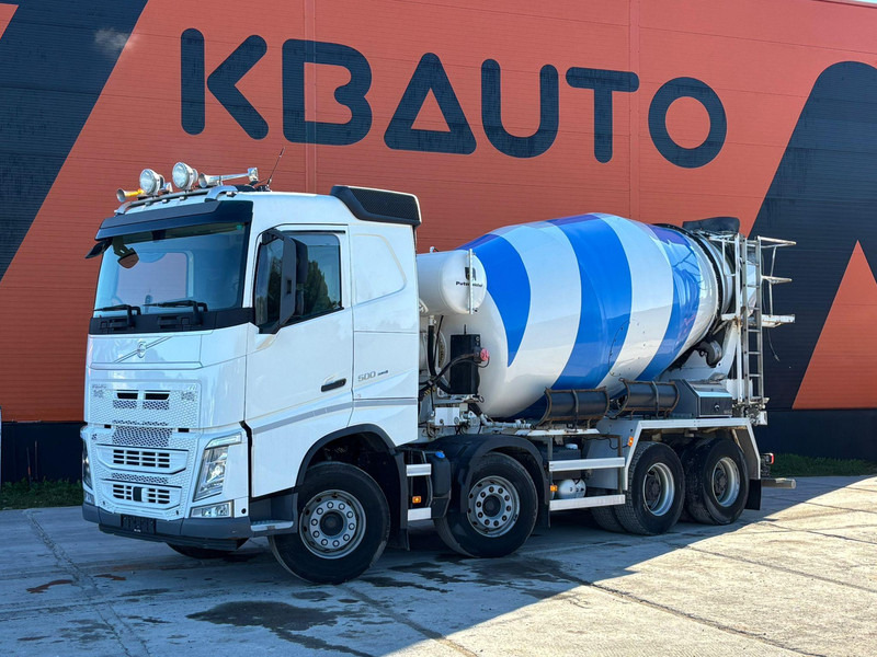 Volvo FH 500 8x4 INTERMIX 10 m3 + CHUTE / TANDEM AXLE LIFT - 混凝土搅拌车:图1 Volvo FH 500 8x4 INTERMIX 10 m3 + CHUTE / TANDEM AXLE LIFT - 混凝土搅拌车:图1