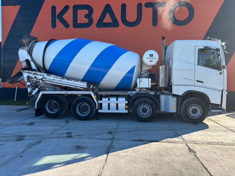Volvo FH 500 8x4 INTERMIX 10 m3 + CHUTE / TANDEM AXLE LIFT - 混凝土搅拌车:图4 Volvo FH 500 8x4 INTERMIX 10 m3 + CHUTE / TANDEM AXLE LIFT - 混凝土搅拌车:图4