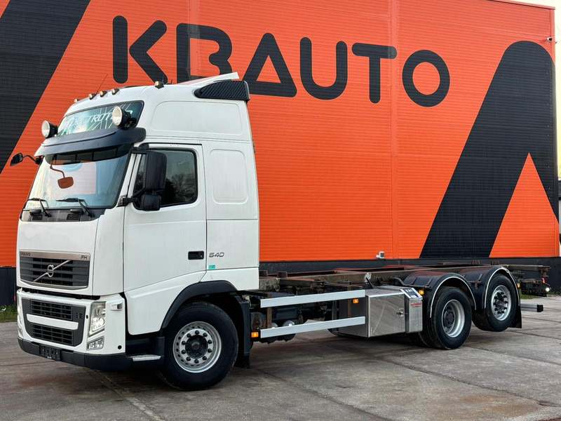 Volvo FH 540 6x2 LOW CHECKED MILEAGE ! / RETARDER / CHASSIS L=6975 mm - 驾驶室底盘卡车:图1 Volvo FH 540 6x2 LOW CHECKED MILEAGE ! / RETARDER / CHASSIS L=6975 mm - 驾驶室底盘卡车:图1