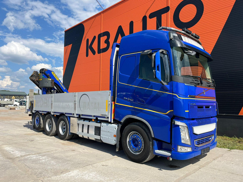 Volvo FH 540 8x4*4 PK 23002-SH / PLATFORM L= 6330 mm / RETARDER - 栏板式/ 平板卡车, 起重车:图4 Volvo FH 540 8x4*4 PK 23002-SH / PLATFORM L= 6330 mm / RETARDER - 栏板式/ 平板卡车, 起重车:图4