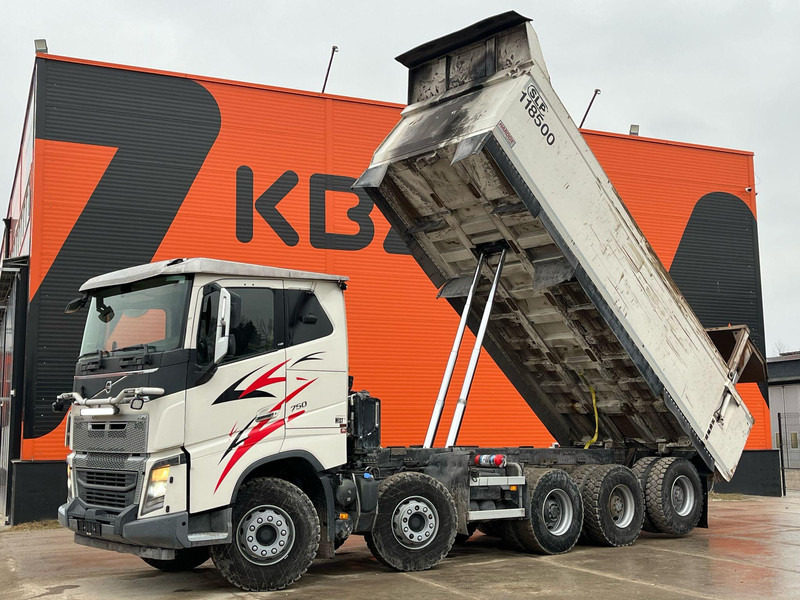 Volvo FH 750 10x4 ADR / RETARDER / FULL STEEL / BOX L=7089 mm - 翻斗车:图2 Volvo FH 750 10x4 ADR / RETARDER / FULL STEEL / BOX L=7089 mm - 翻斗车:图2