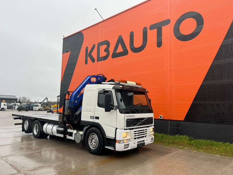 Volvo FM 12 380 6x2*4 PM 30SP YEAR 2006 / PLATFORM L=6600 mm - 栏板式/ 平板卡车, 起重车:图3 Volvo FM 12 380 6x2*4 PM 30SP YEAR 2006 / PLATFORM L=6600 mm - 栏板式/ 平板卡车, 起重车:图3