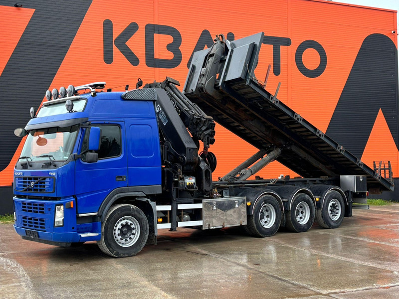 Volvo FM 12 460 8x4*4 HIAB 422 E-5 HIPRO+JIB / HOOK LIFT 20 ton / L=5600 mm / PLATFORM - 吊钩升降车, 起重车:图2 Volvo FM 12 460 8x4*4 HIAB 422 E-5 HIPRO+JIB / HOOK LIFT 20 ton / L=5600 mm / PLATFORM - 吊钩升降车, 起重车:图2
