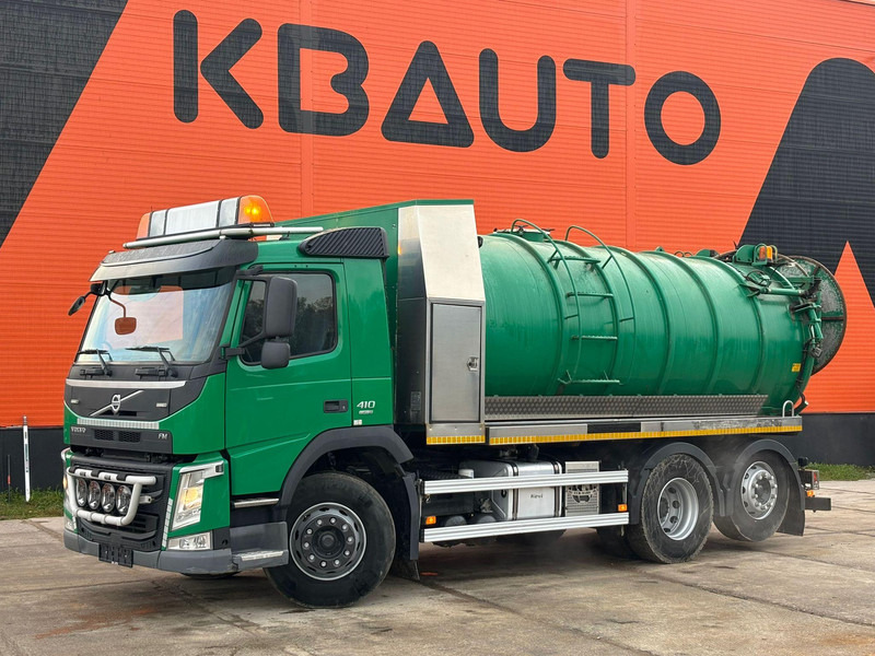 Volvo FM 410 6x2*4 EUR-MARK TANK 14000L / VACUUM Ingersoll Rand VTB.810H.MA / PRESSURE WASH - 真空车:图1 Volvo FM 410 6x2*4 EUR-MARK TANK 14000L / VACUUM Ingersoll Rand VTB.810H.MA / PRESSURE WASH - 真空车:图1