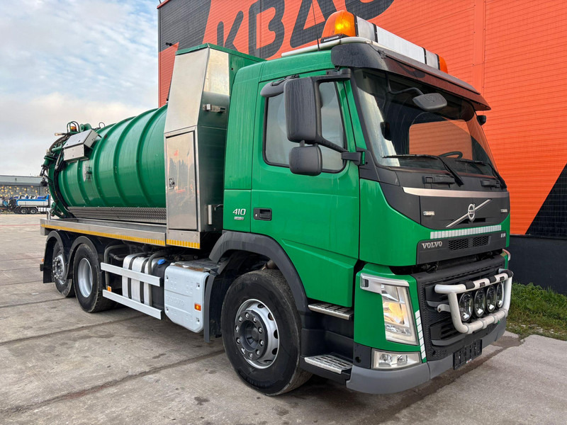 Volvo FM 410 6x2*4 EUR-MARK TANK 14000L / VACUUM Ingersoll Rand VTB.810H.MA / PRESSURE WASH - 真空车:图4 Volvo FM 410 6x2*4 EUR-MARK TANK 14000L / VACUUM Ingersoll Rand VTB.810H.MA / PRESSURE WASH - 真空车:图4