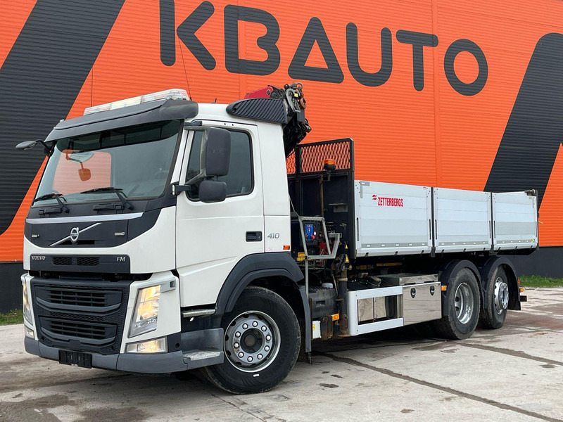 Volvo FM 410 6x2*4 HMF 1120-K4 / TIPPER BOX L=5573 mm - 翻斗车, 起重车:图2 Volvo FM 410 6x2*4 HMF 1120-K4 / TIPPER BOX L=5573 mm - 翻斗车, 起重车:图2