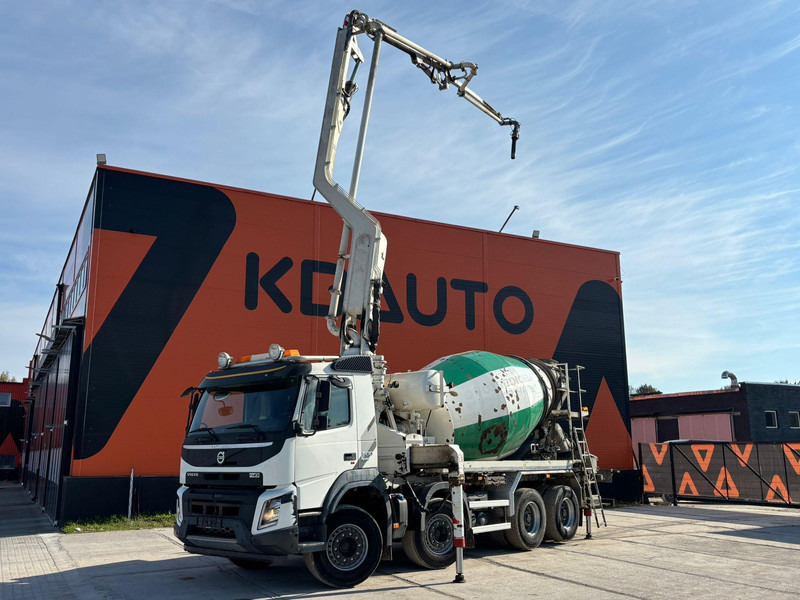 Volvo FMX 500 8x4 PUMI 24-3 - 24 m - 2303 hours / 7 m3 / FULL STEEL - 混凝土搅拌车:图1 Volvo FMX 500 8x4 PUMI 24-3 - 24 m - 2303 hours / 7 m3 / FULL STEEL - 混凝土搅拌车:图1