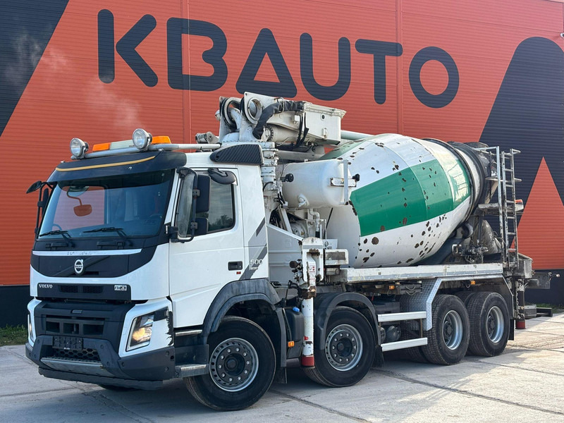 Volvo FMX 500 8x4 PUMI 24-3 - 24 m - 2303 hours / 7 m3 / FULL STEEL - 混凝土搅拌车:图2 Volvo FMX 500 8x4 PUMI 24-3 - 24 m - 2303 hours / 7 m3 / FULL STEEL - 混凝土搅拌车:图2