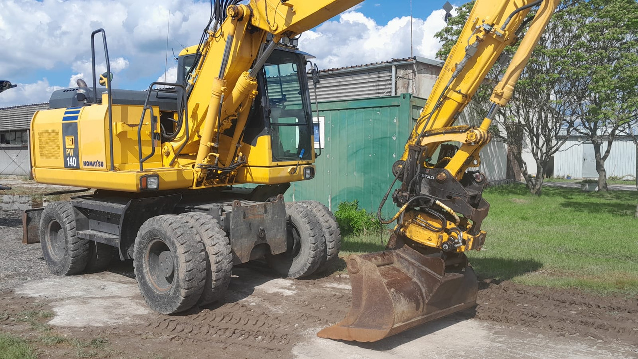 KOMATSU PW 140-7 - 轮式挖掘机:图4 KOMATSU PW 140-7 - 轮式挖掘机:图4
