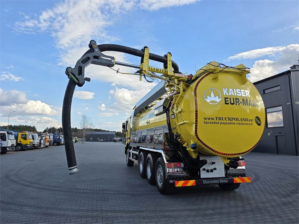 真空车 Mercedes-Benz WUKO KAISER EUR-MARK PKL 10.10 FOR CLEANING SEWAGE：图25