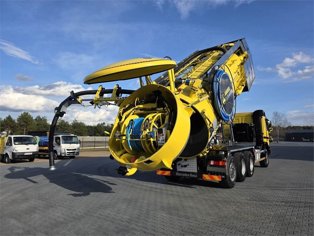 真空车 Mercedes-Benz WUKO KAISER EUR-MARK PKL 10.10 FOR CLEANING SEWAGE：图39
