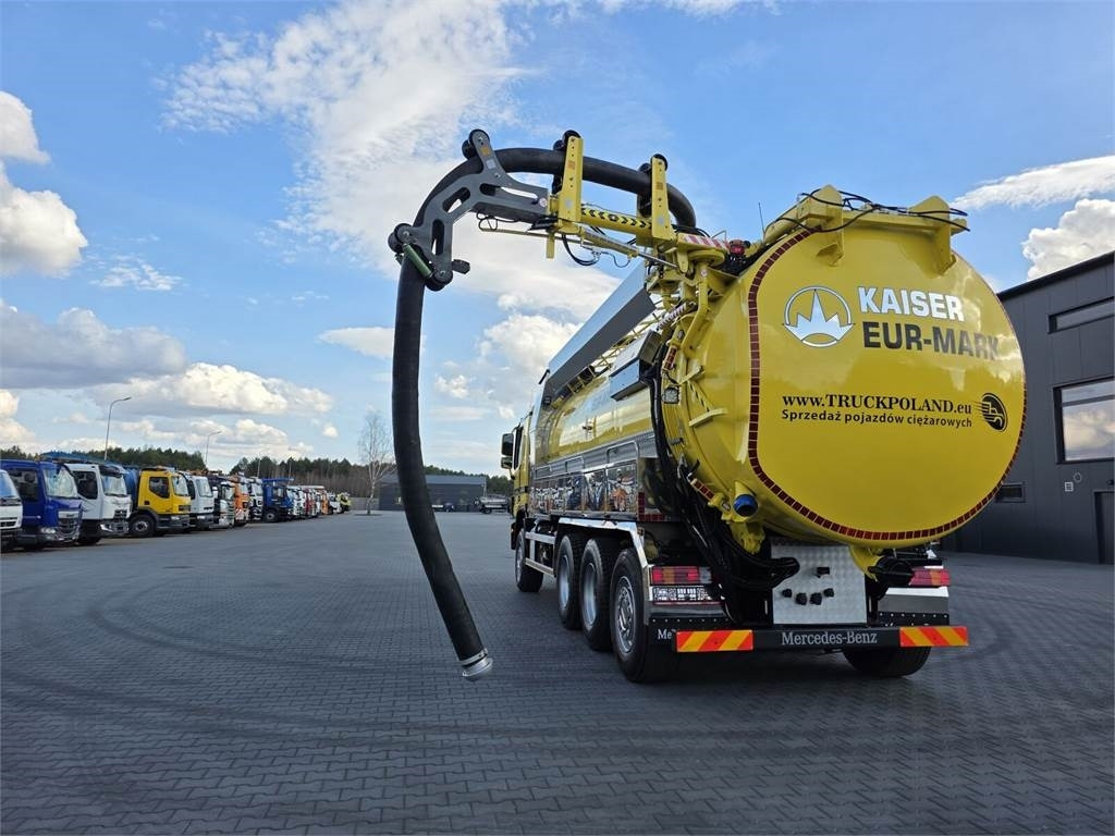 真空车 Mercedes-Benz WUKO KAISER EUR-MARK PKL 10.10 FOR CLEANING SEWAGE：图24