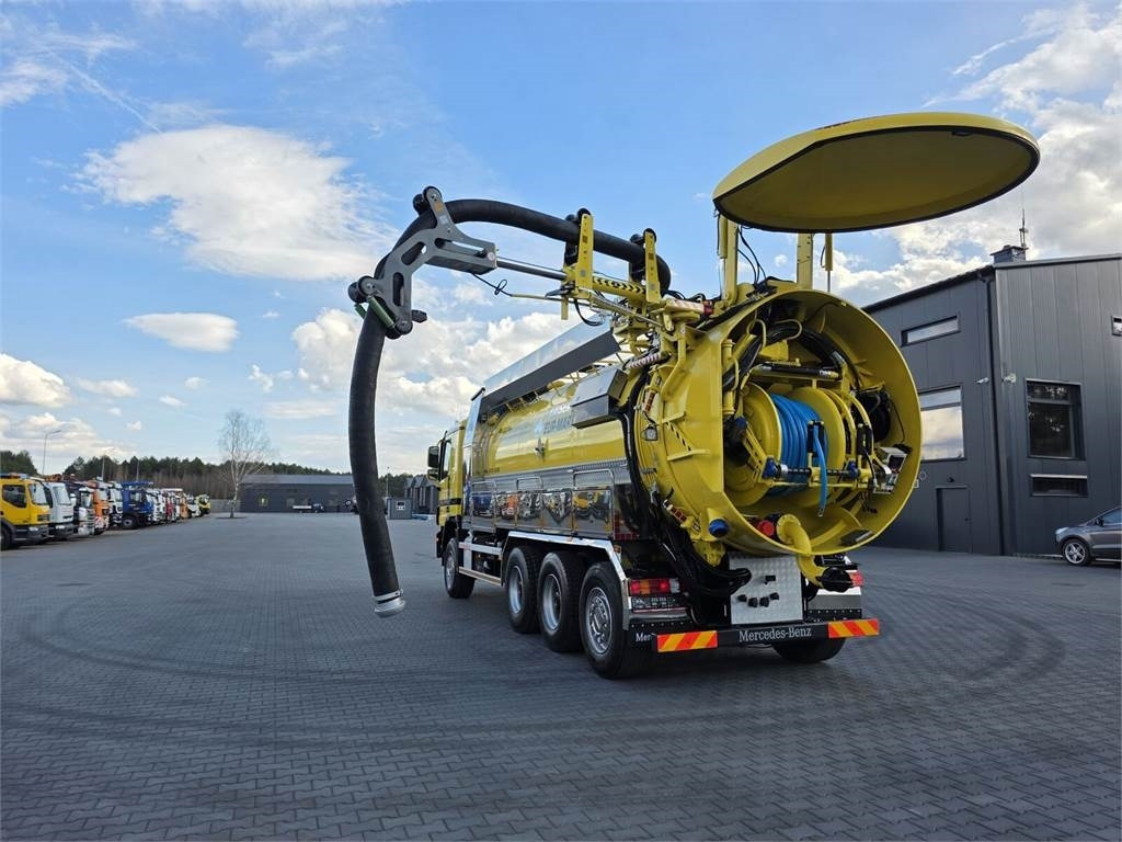 真空车 Mercedes-Benz WUKO KAISER EUR-MARK PKL 10.10 FOR CLEANING SEWAGE：图26