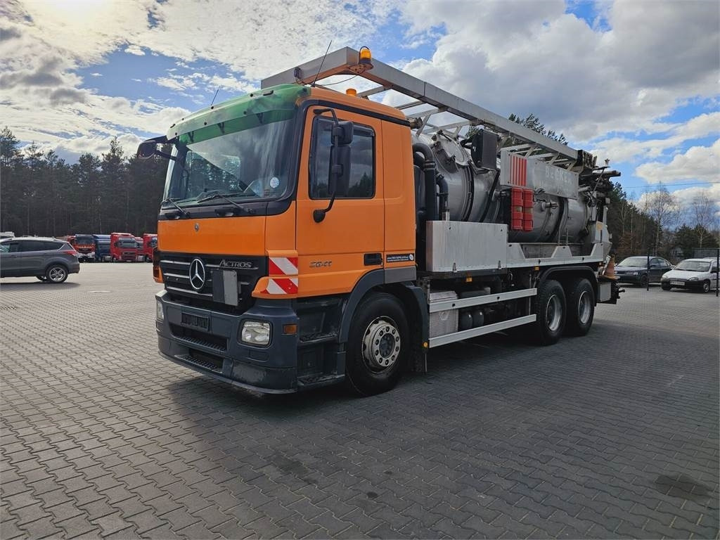 Mercedes-Benz WUKO KROLL COMBI FOR SEWER CLEANING - 真空车:图4 Mercedes-Benz WUKO KROLL COMBI FOR SEWER CLEANING - 真空车:图4