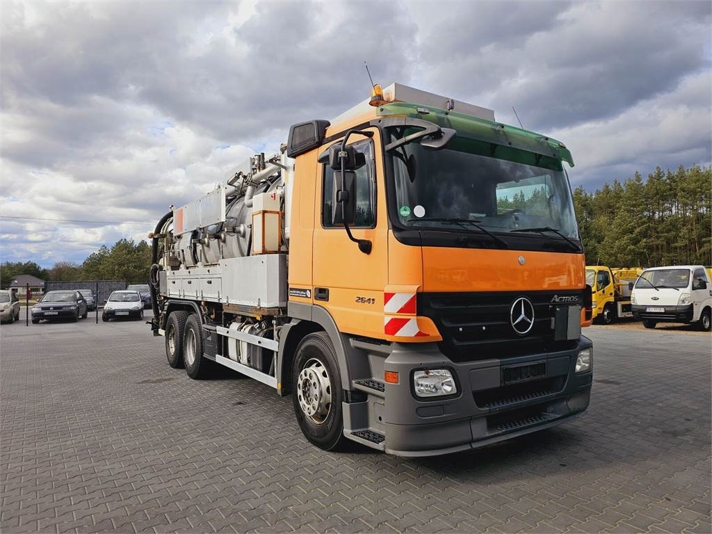 Mercedes-Benz WUKO KROLL COMBI FOR SEWER CLEANING - 真空车:图2 Mercedes-Benz WUKO KROLL COMBI FOR SEWER CLEANING - 真空车:图2