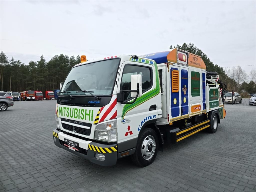 Mitsubishi CANTER RSP odkurzacz koparka ssąca Saugbagger CITY - 真空车:图3 Mitsubishi CANTER RSP odkurzacz koparka ssąca Saugbagger CITY - 真空车:图3