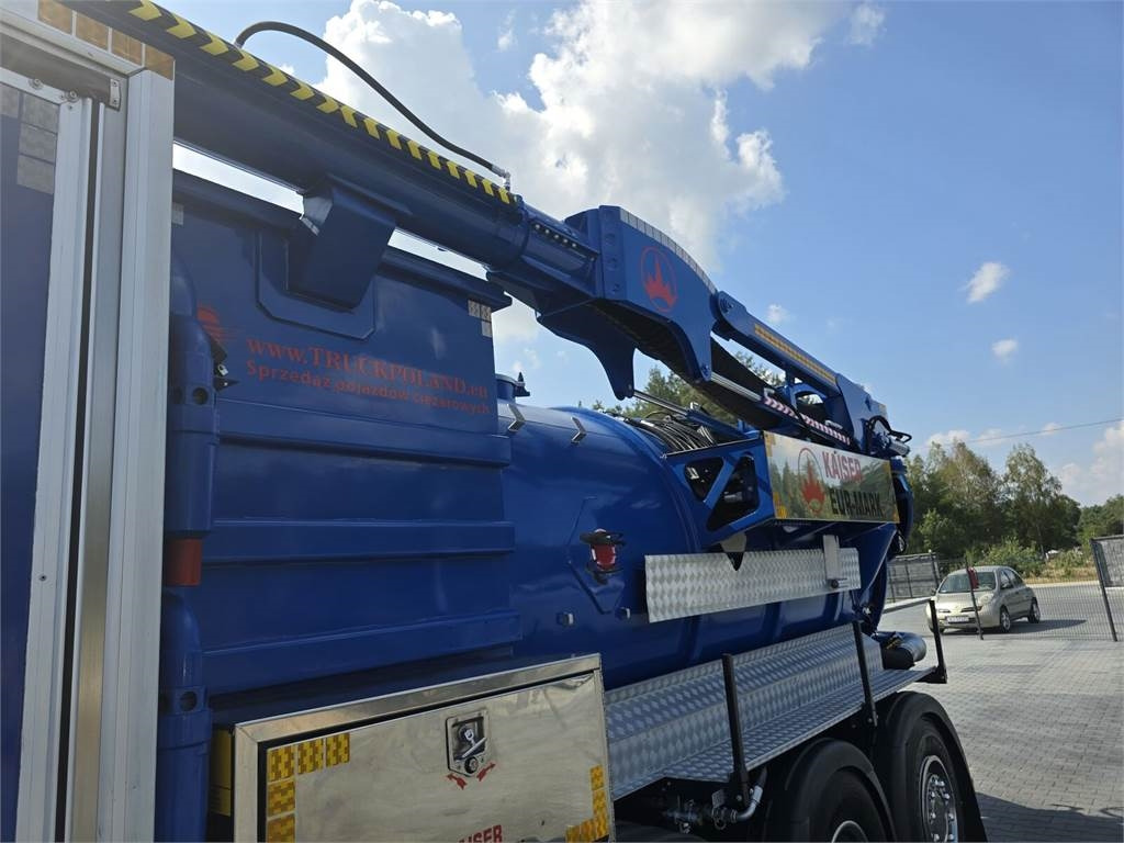 真空车 Scania KAISER EUR-MARK PL 8 Vacuum suction-blowing loader：图13
