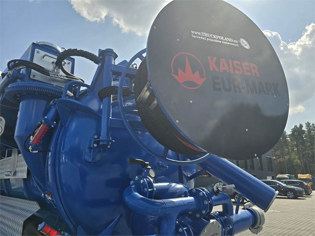 真空车 Scania KAISER EUR-MARK PL 8 Vacuum suction-blowing loader：图17