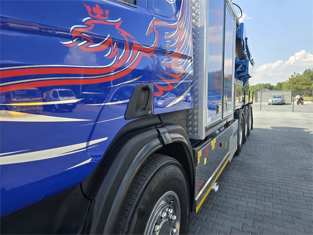 真空车 Scania KAISER EUR-MARK PL 8 Vacuum suction-blowing loader：图9