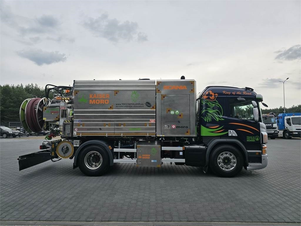真空车 Scania MORO KAISER WUKO COMBI HOT WATER FOR CLEANING SEWE：图7