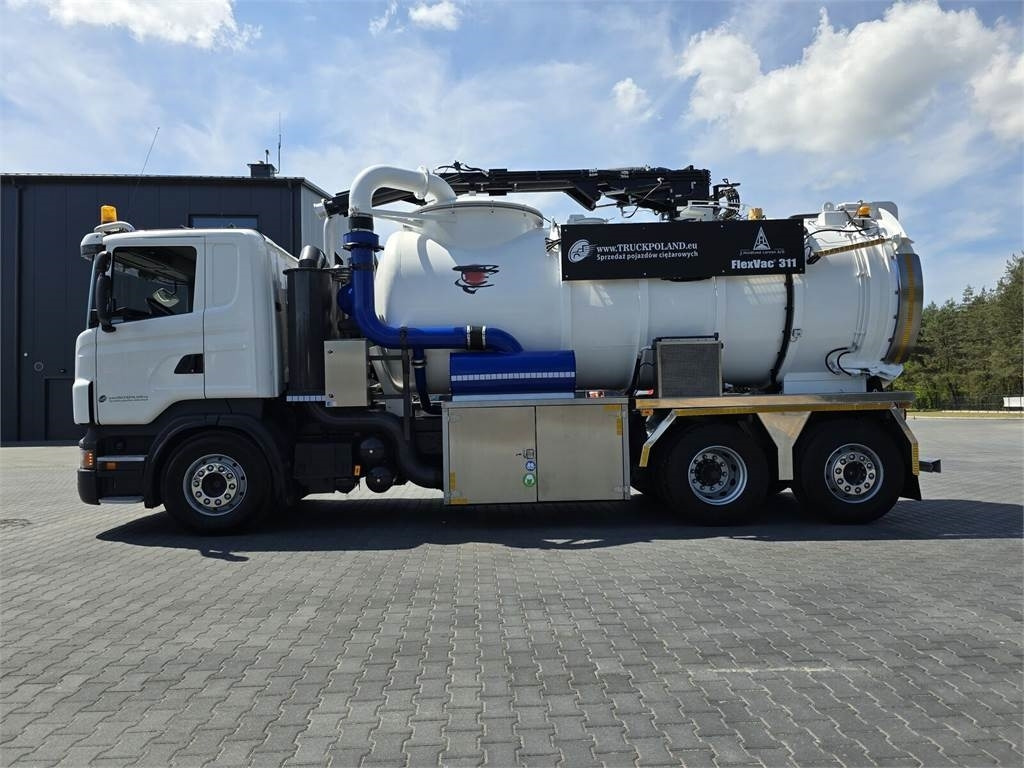 Scania Saugbagger Larsen FlexVac 311 Vacuum suction loade - 真空车:图4 Scania Saugbagger Larsen FlexVac 311 Vacuum suction loade - 真空车:图4