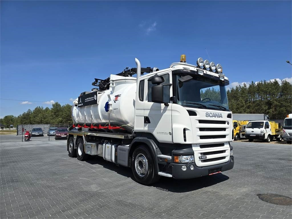 Scania Saugbagger Larsen FlexVac 311 Vacuum suction loade - 真空车:图2 Scania Saugbagger Larsen FlexVac 311 Vacuum suction loade - 真空车:图2
