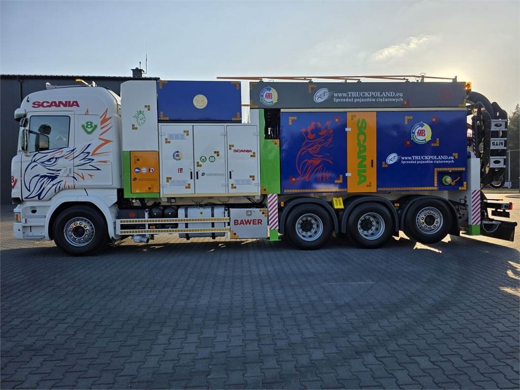 Scania V8 R580 MTS DINO 5 TRIPLE 54000V Saugbagger cleane - 真空车:图4 Scania V8 R580 MTS DINO 5 TRIPLE 54000V Saugbagger cleane - 真空车:图4