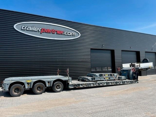 Broshuis 3 achs Tiefbett / 2 x Verlärungsträger / 19 M - 低装载半拖车:图1 Broshuis 3 achs Tiefbett / 2 x Verlärungsträger / 19 M - 低装载半拖车:图1