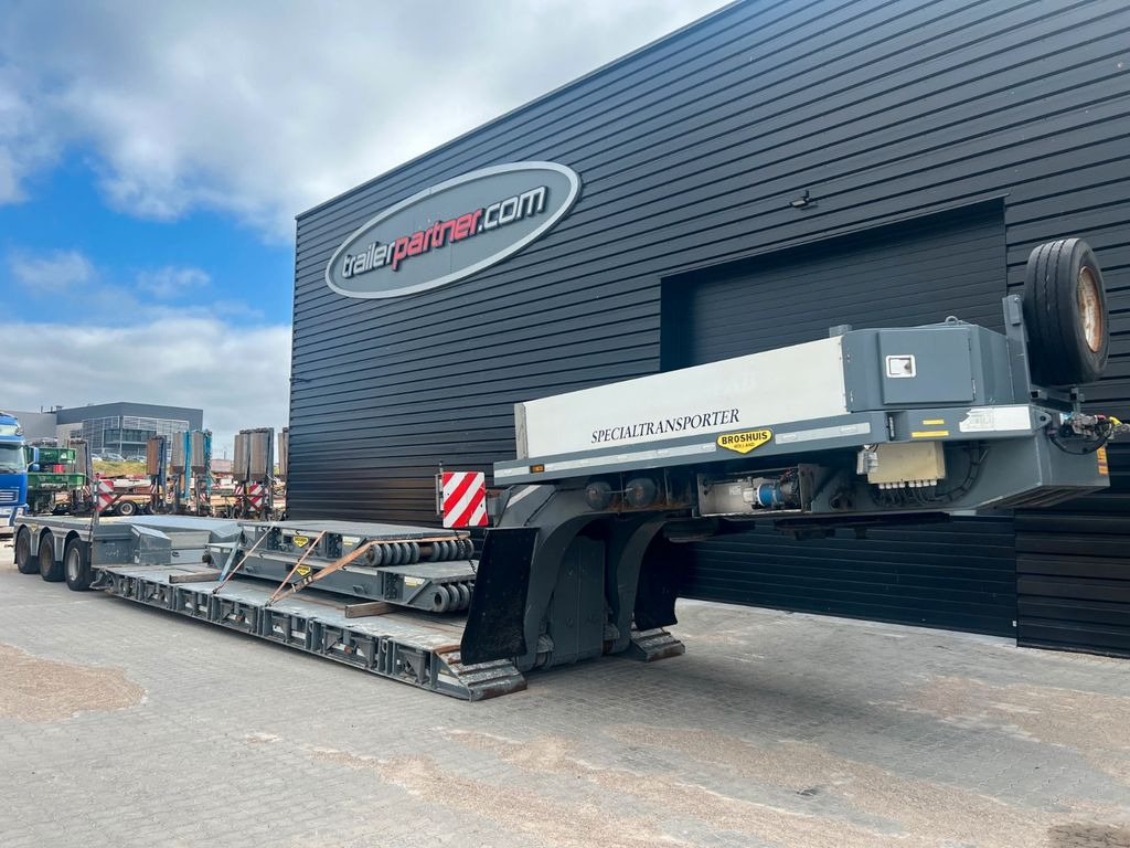 Broshuis 3 achs Tiefbett / 2 x Verlärungsträger / 19 M - 低装载半拖车:图3 Broshuis 3 achs Tiefbett / 2 x Verlärungsträger / 19 M - 低装载半拖车:图3