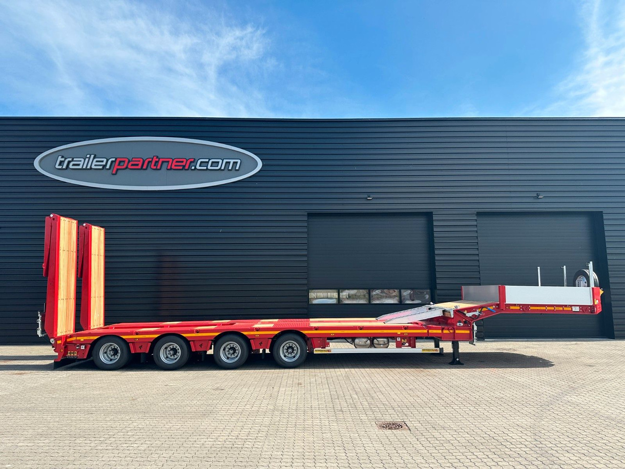 Faymonville 4 achs tieflader / Hydr. Verbreiterung / L-AUMV - 低装载半拖车:图1 Faymonville 4 achs tieflader / Hydr. Verbreiterung / L-AUMV - 低装载半拖车:图1