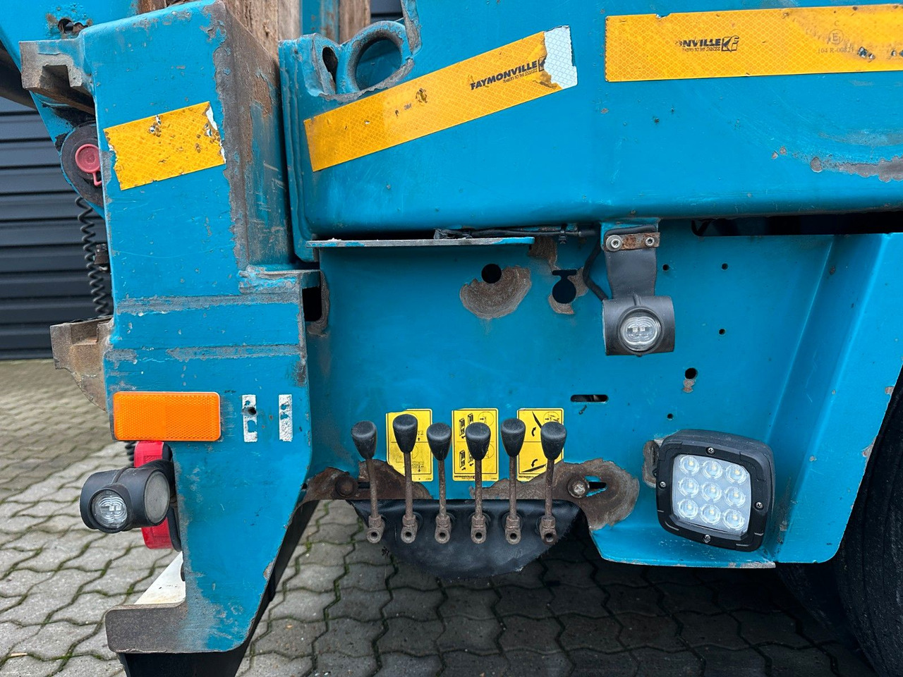 Faymonville 5 achs tieflader / Hydr. Verbreiterung HAUM-V - 低装载半拖车:图5 Faymonville 5 achs tieflader / Hydr. Verbreiterung HAUM-V - 低装载半拖车:图5