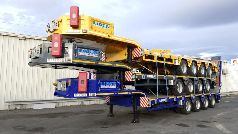 Lider trailer (Export Afrique) Porte-Char lames 4 essieux - 低装载半拖车:图4 Lider trailer (Export Afrique) Porte-Char lames 4 essieux - 低装载半拖车:图4