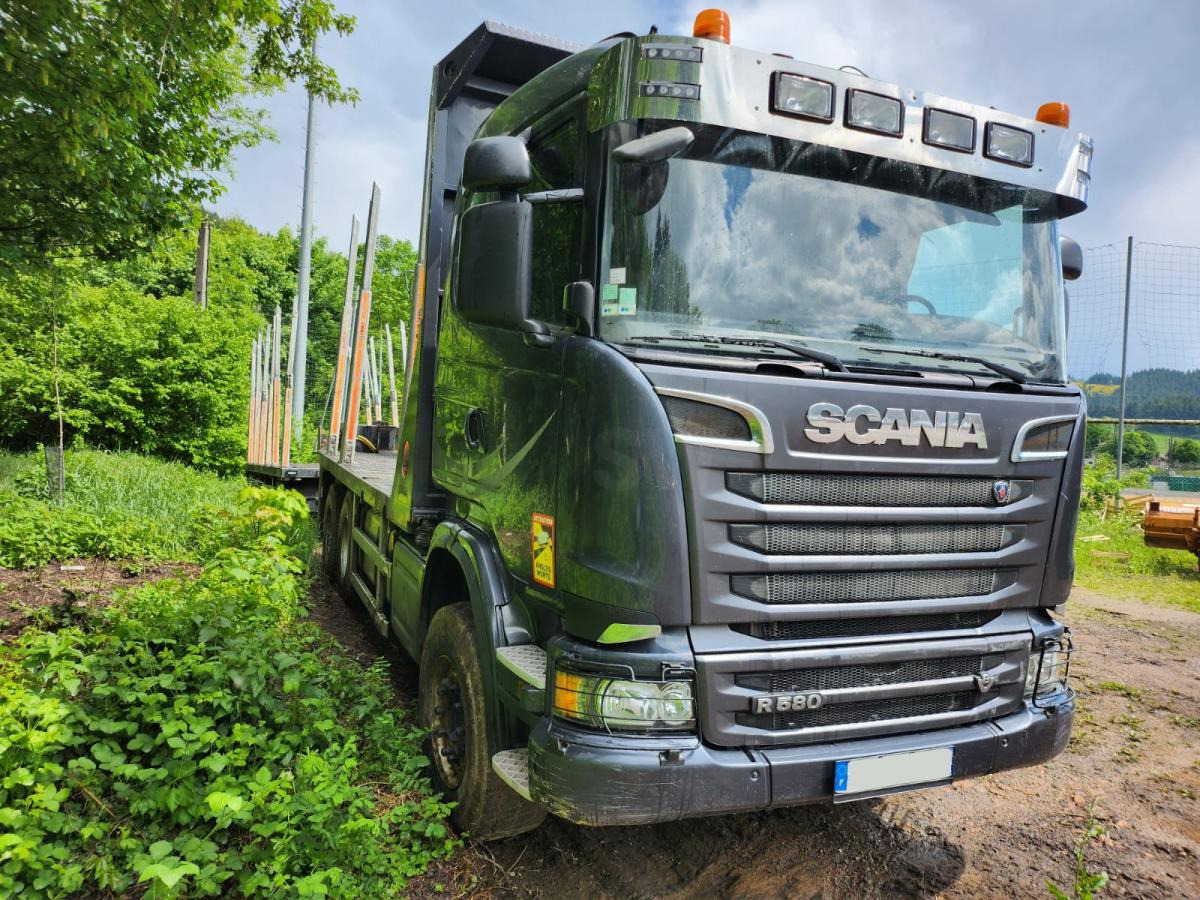 Scania R R 580 - 木材运输车, 起重车:图1 Scania R R 580 - 木材运输车, 起重车:图1