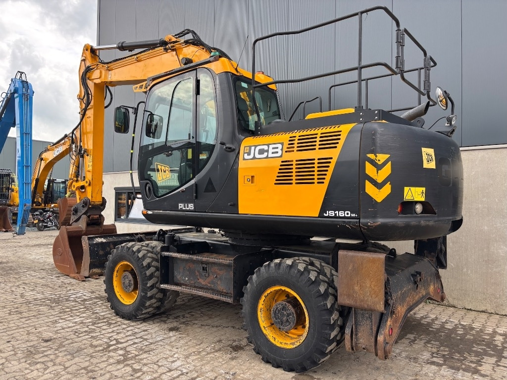 JCB JS 160 W - JS160W - JS 175 W - JS 145 W - 轮式挖掘机:图4 JCB JS 160 W - JS160W - JS 175 W - JS 145 W - 轮式挖掘机:图4