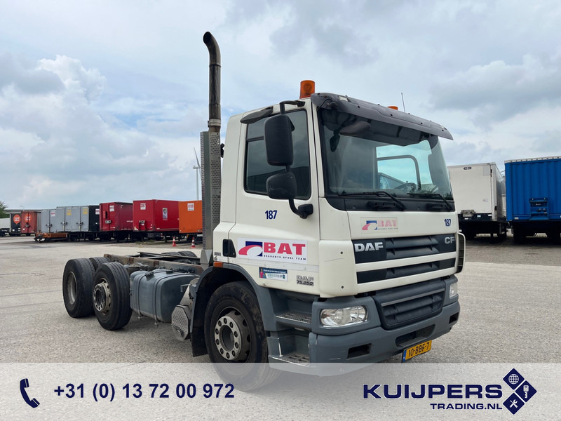 DAF FAG CF 75.250 EEV Euro 5 / 6x2 / 158 DKM / Chassis-Cabine - 驾驶室底盘卡车:图1 DAF FAG CF 75.250 EEV Euro 5 / 6x2 / 158 DKM / Chassis-Cabine - 驾驶室底盘卡车:图1