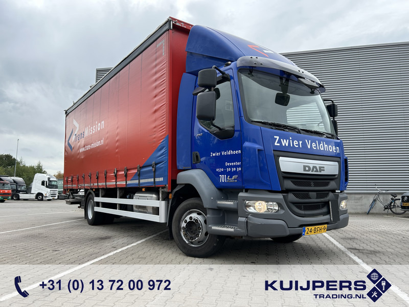 DAF LF 210 FA / 12 Ton / 454 dkm / Pritsch-Plane / LBW / APK TUV 11-25 - 侧帘卡车:图1 DAF LF 210 FA / 12 Ton / 454 dkm / Pritsch-Plane / LBW / APK TUV 11-25 - 侧帘卡车:图1