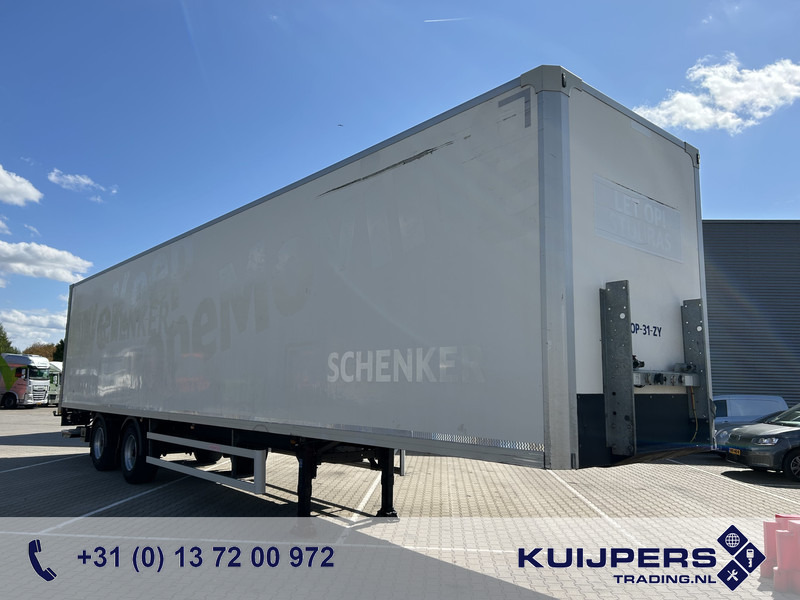 Groenewegen DRO-14-18 B / Box / Laadklep / Stuuras / APK 08-26 - 封闭厢式半拖车:图1 Groenewegen DRO-14-18 B / Box / Laadklep / Stuuras / APK 08-26 - 封闭厢式半拖车:图1