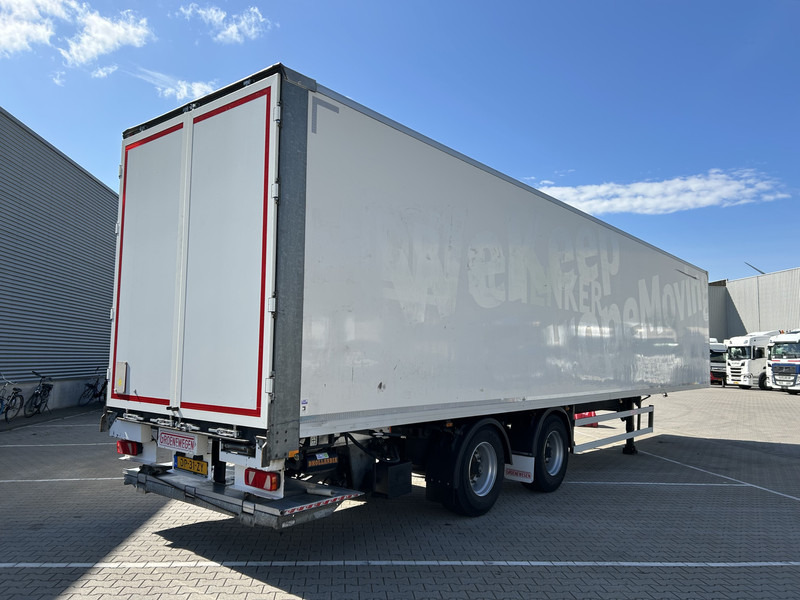 Groenewegen DRO-14-18 B / Box / Laadklep / Stuuras / APK 08-26 - 封闭厢式半拖车:图2 Groenewegen DRO-14-18 B / Box / Laadklep / Stuuras / APK 08-26 - 封闭厢式半拖车:图2