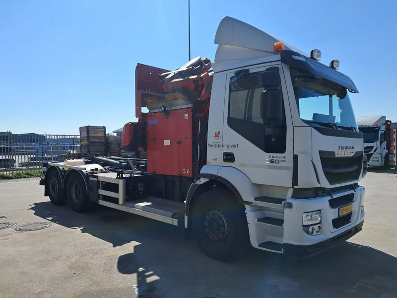 Iveco Stralis 360 E6 met Translift PLUS DUO TFS containersysteem - 垃圾车:图4 Iveco Stralis 360 E6 met Translift PLUS DUO TFS containersysteem - 垃圾车:图4