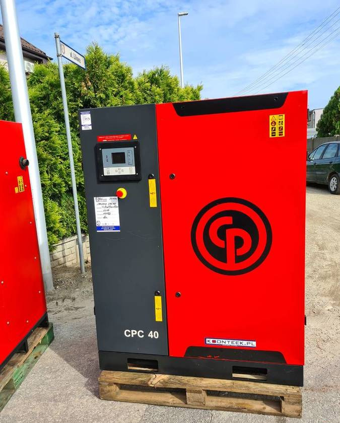 Kompresor śrubowy Chicago Pneumatic CPC 40 30 kw, Atlas Copco - 空气压缩机:图1 Kompresor śrubowy Chicago Pneumatic CPC 40 30 kw, Atlas Copco - 空气压缩机:图1