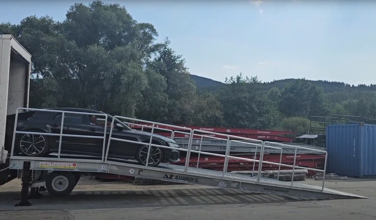 新的 装载坡道 Large Mobile dock ramp, uncouplable AZ RAMP - KING VERSION, BIG FOOT  L20 T-INOX：图15